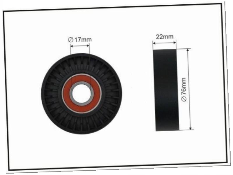 фото №2, Ролик натяжителя ремень клиновой hyundai terracan 2.9