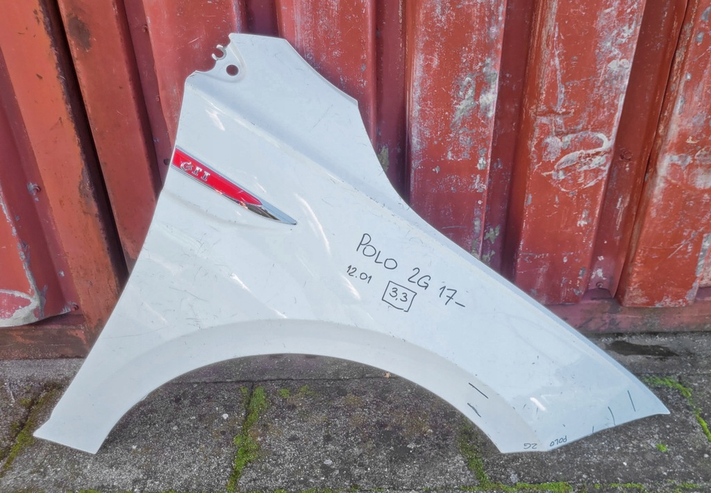 фото №7, Крила передній лівий / правий перед vw volkswagen polo 6 2g 2017-