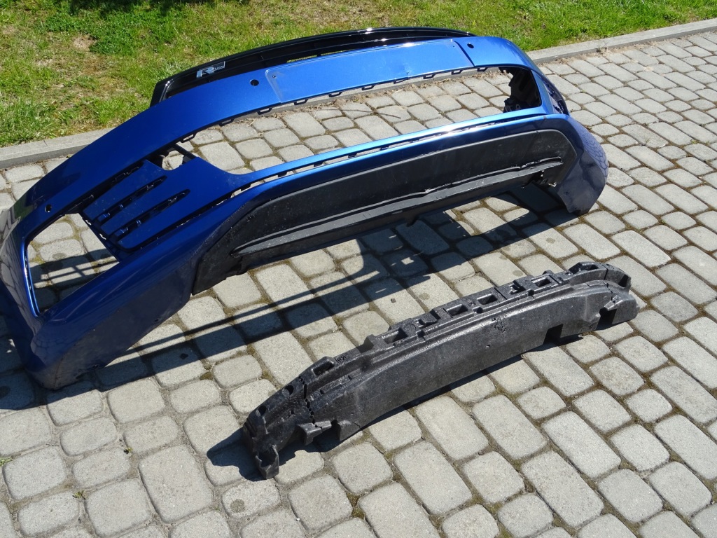 фото №3, Vw scirocco lift r-line бампер передний спойлер