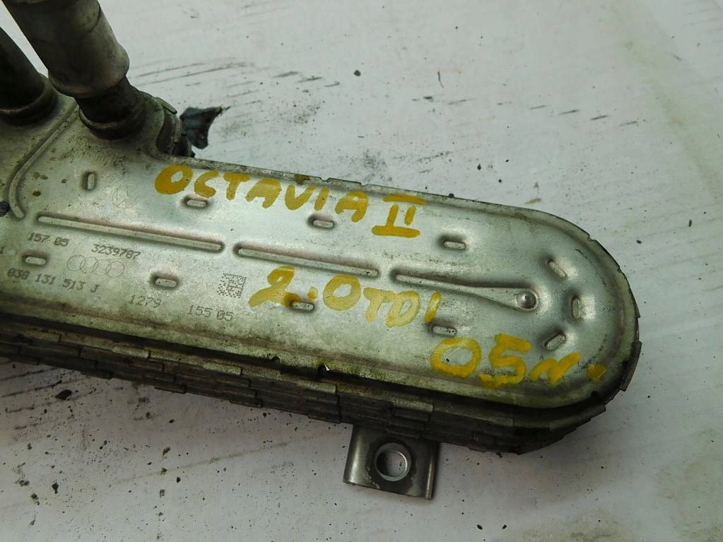 фото №9, Skoda octavia ii 2.0tdi 2005r радіатор вихлопних газів