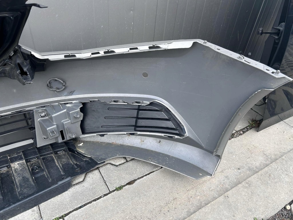 фото №10, Skoda fabia iii бампер перед передний lf8h kompletny решётка радиатора 4xpdc 14-17