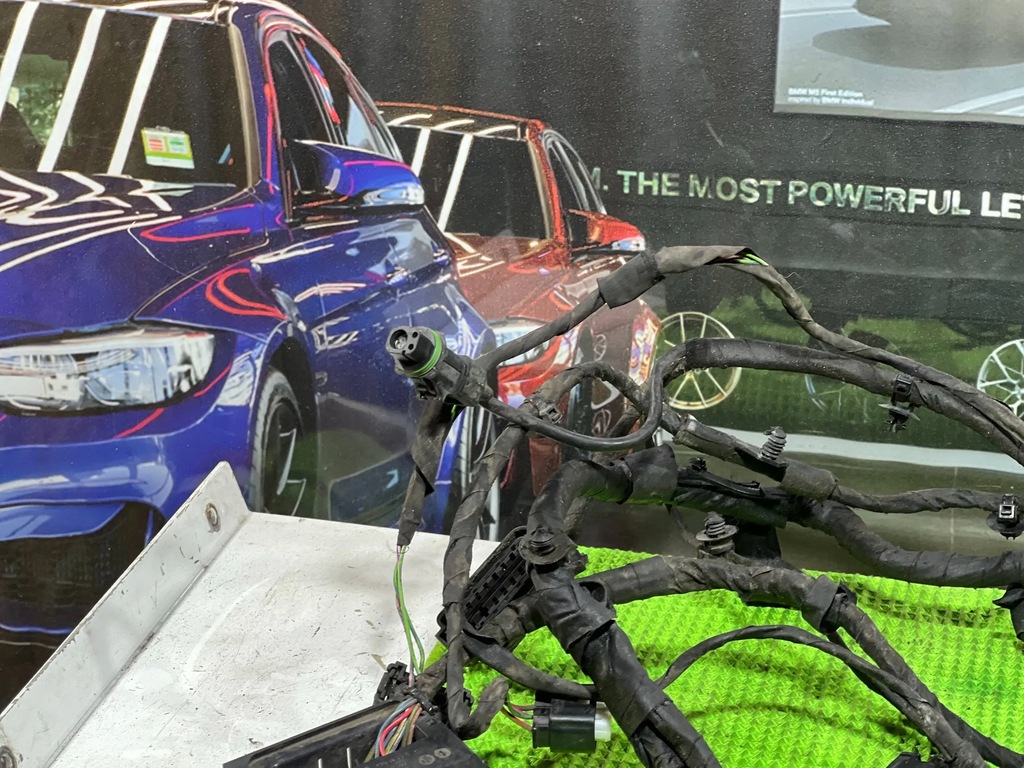 фото №5, Bmw 7 f01 f02 джгут електропроводка лампи лівий перед роз'єми pod камери