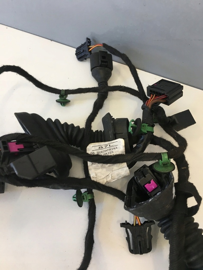 фото №10, Електропроводка двері перед задня audi a4 b7 europa 8e0971687l 8e1971029af