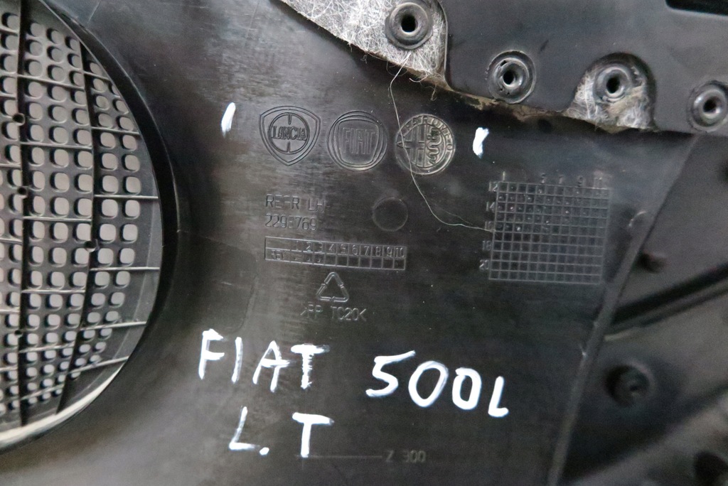 фото №8, Обшивка дверь левый задняя fiat 500l