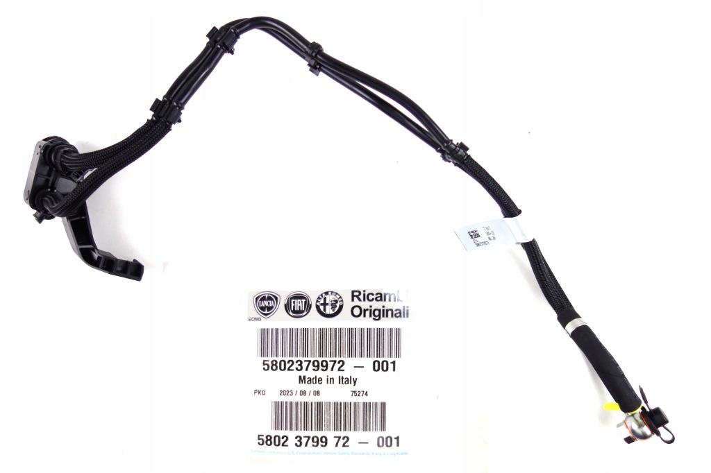 фото №1, Шланг топливный fiat ducato 2.3 jtd оригинальный номер 5802379972