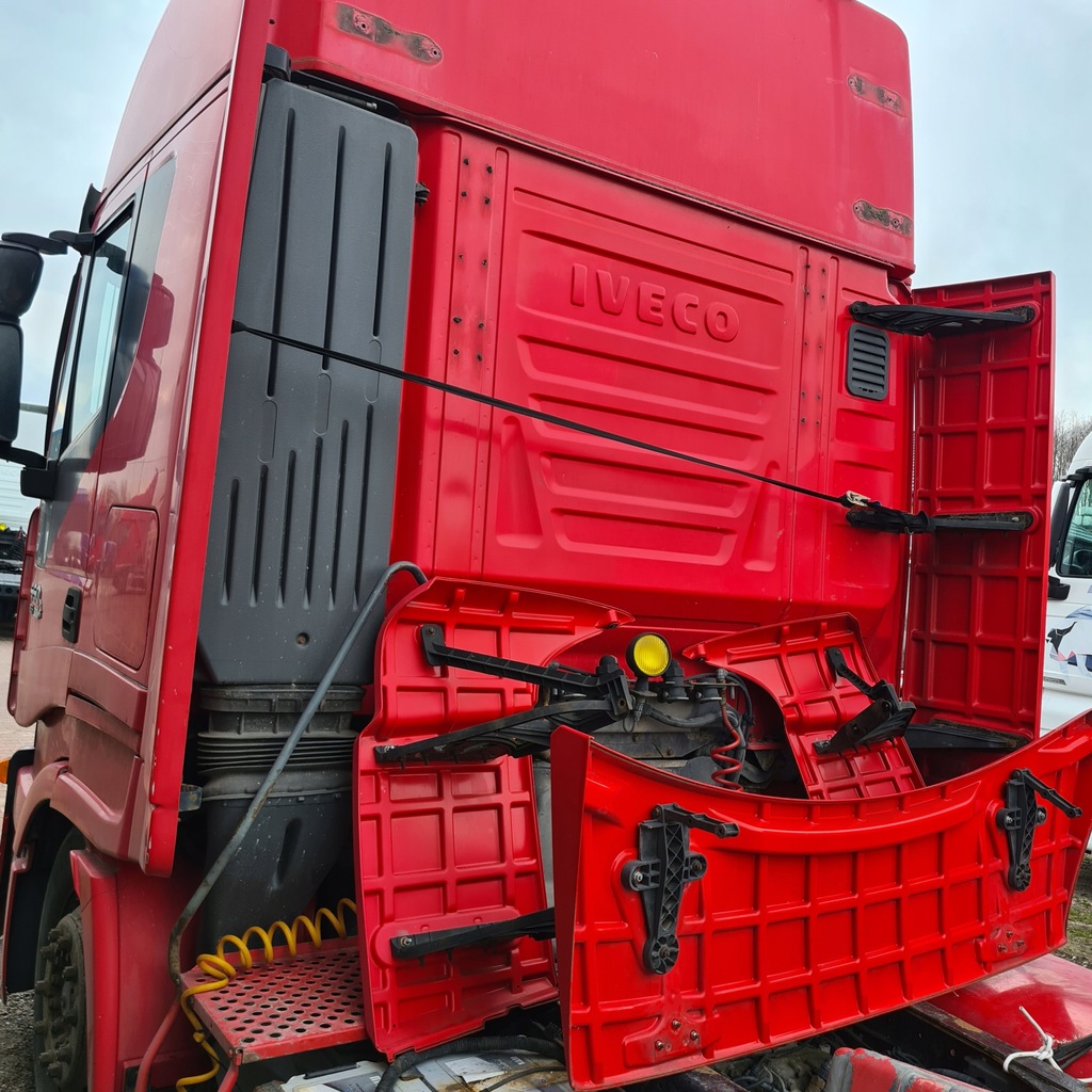 фото №6, Комплект спойлер спойлер спойлеров ветровик кабины stralis