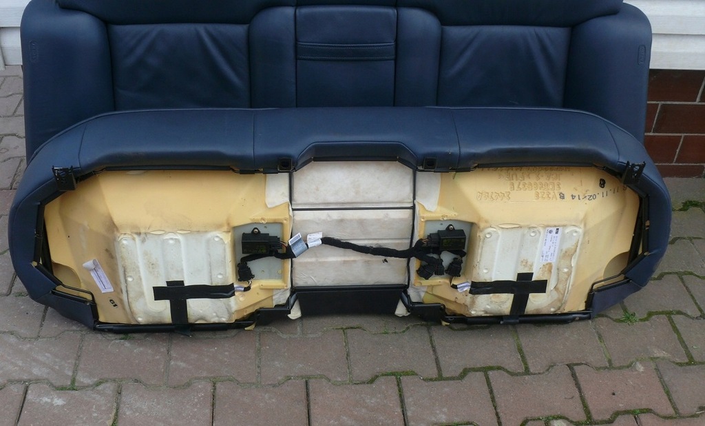 фото №8, Заднее сиденье кожа с подогревом niebieska vw phaeton 02-