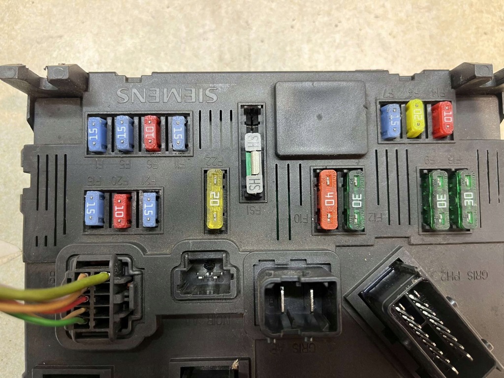 фото №7, Блок управления citroen c2 1.4 9653667380