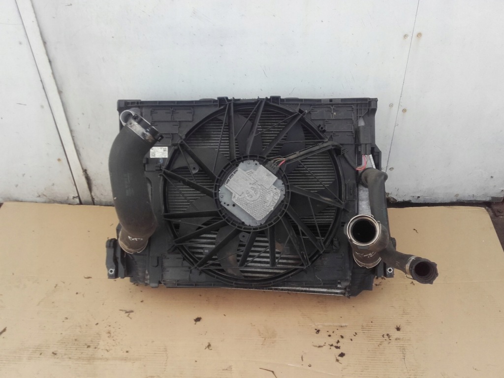 фото №1, Радиатор комплект вентилятор bmw 5 f10 f11 2.0 d