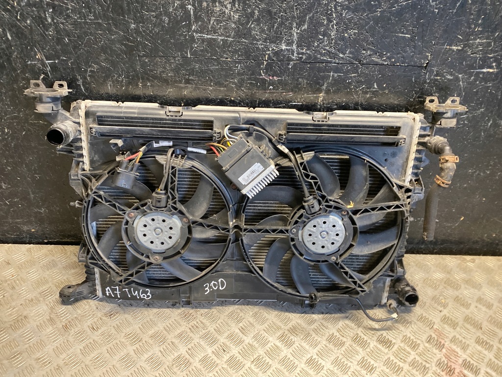 фото №4, Радіатор audi a7 sportback 2015 набір вентилятор радіатора конденсатор, kli