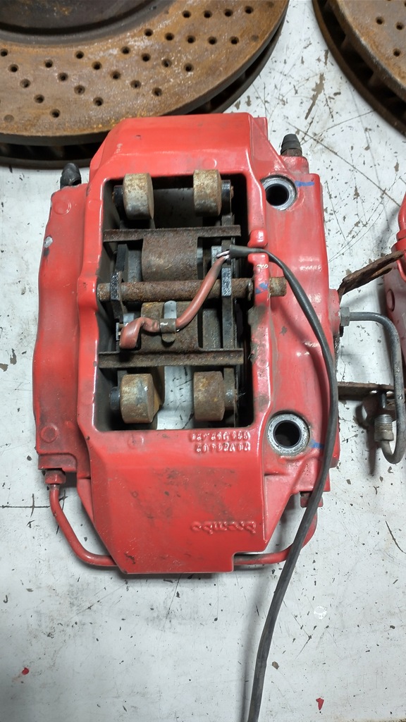 фото №8, Porsche carrera s 911 997 тормозные диски тормозные суппорты brembo 330mm