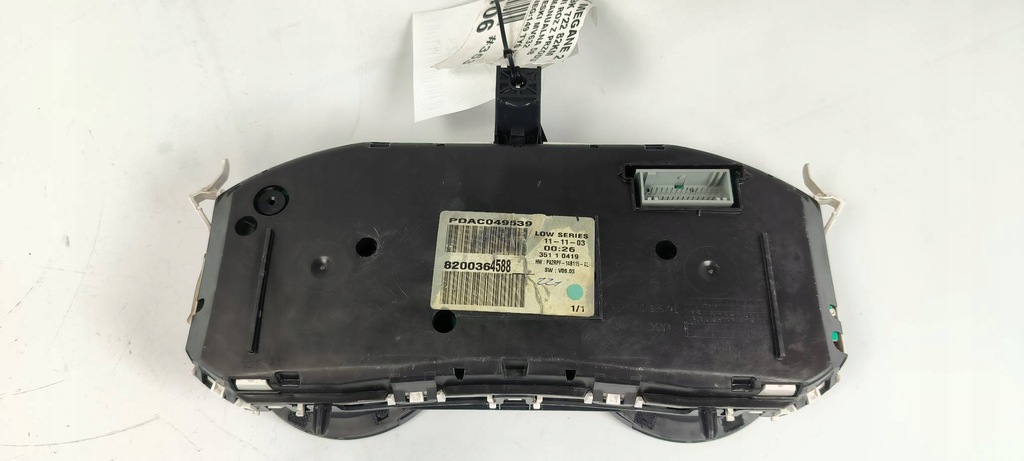 фото №3, Лічильник приладова панель 8200364588 renault megane ii