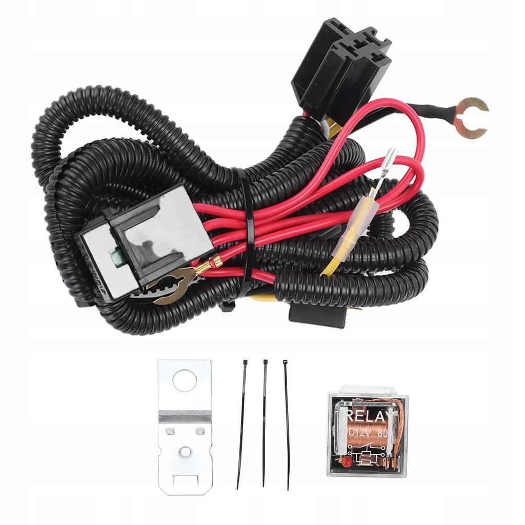 фото №16, 12v клаксон кабелі w джгут набір реле