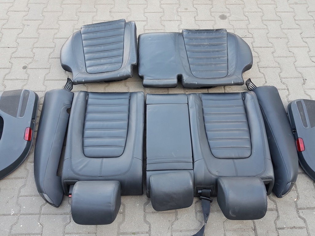 фото №4, Vw passat b7 kombi сиденья кожаный заднее сиденье