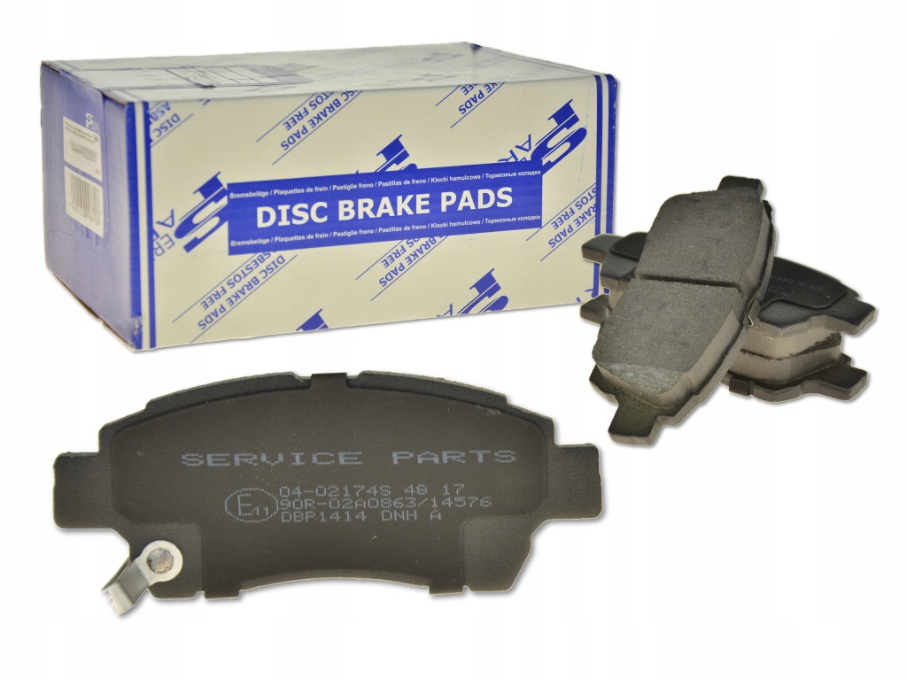 фото №1, Toyota yaris verso 99- 1.5i тормозные колодки тормозные перед