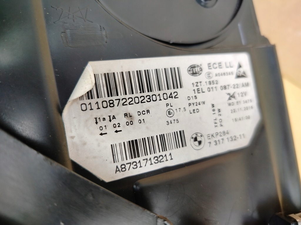 фото №9, Bmw f10 lift bi ксенон нет поворотный лампа правая левая