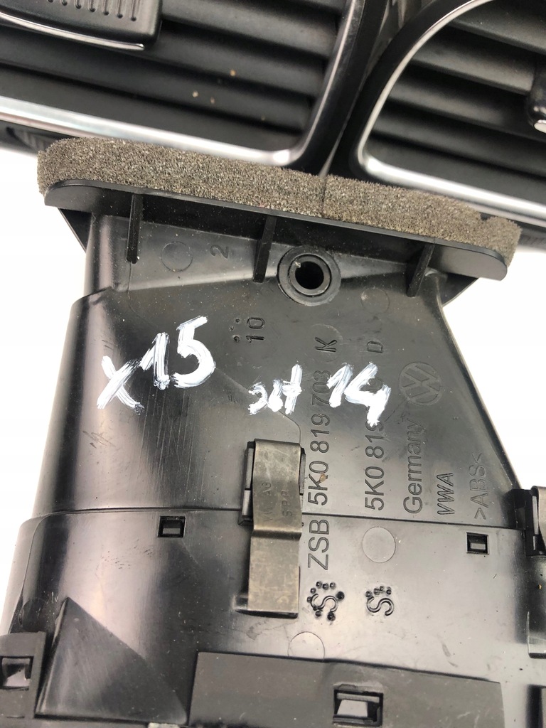 фото №8, Vw golf vi решітка обдув ліва 5k0819703k