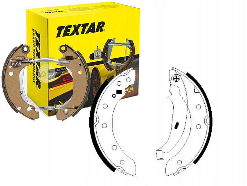 фото №1, Комплект - набор колодка тормозных [textar]