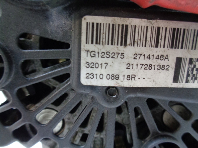 фото №7, Renault captur lift 1.5 dci генератор