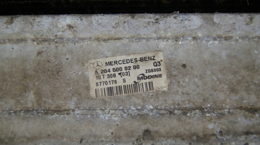 фото №10, Комплект радиатор mercedes w212 e220 2.2cdi