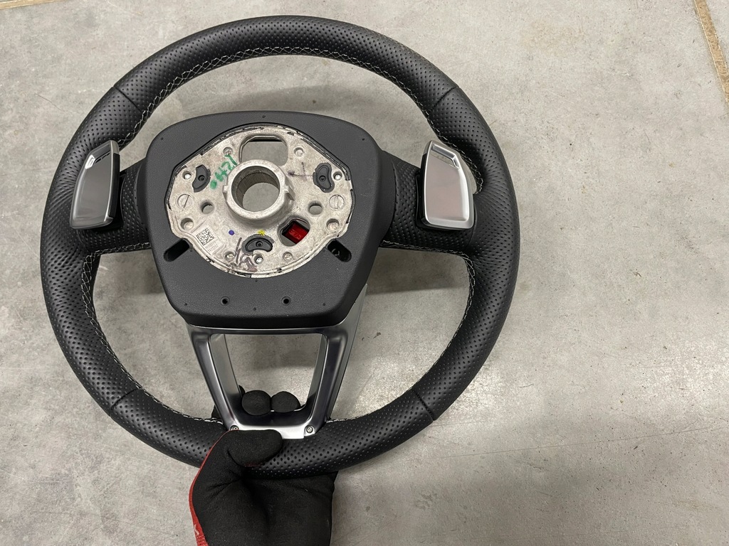 фото №14, Воздуховод a5 s5 rs5 8w подогрев лепестки переключения кожаный шестерня rs оригинал rs4 b9