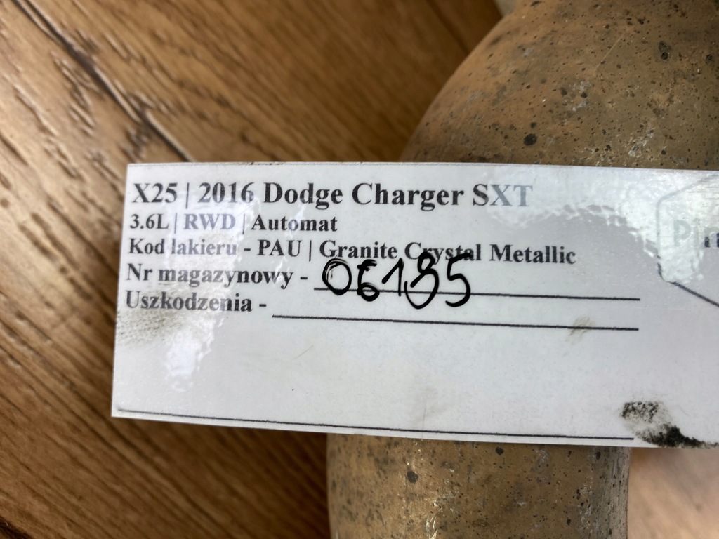 фото №9, Гаситель конечный труба выхлоп правый dodge charger 2015+ usa