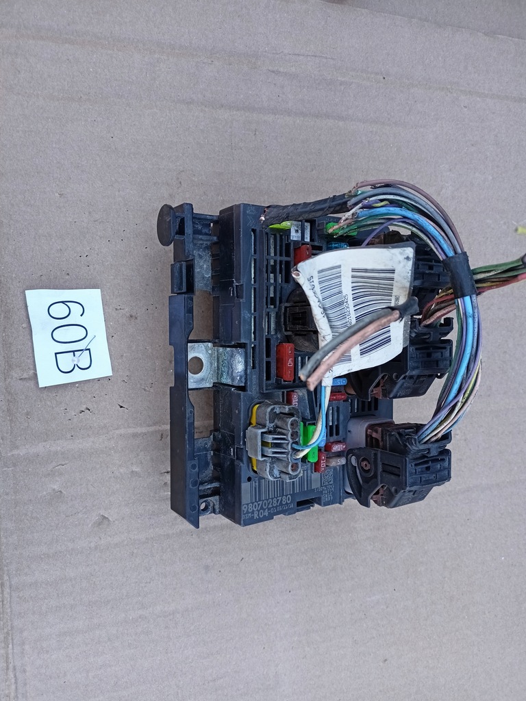 фото №1, Peugeot citroen - 9807028780 r04 модуль, коробка bsm