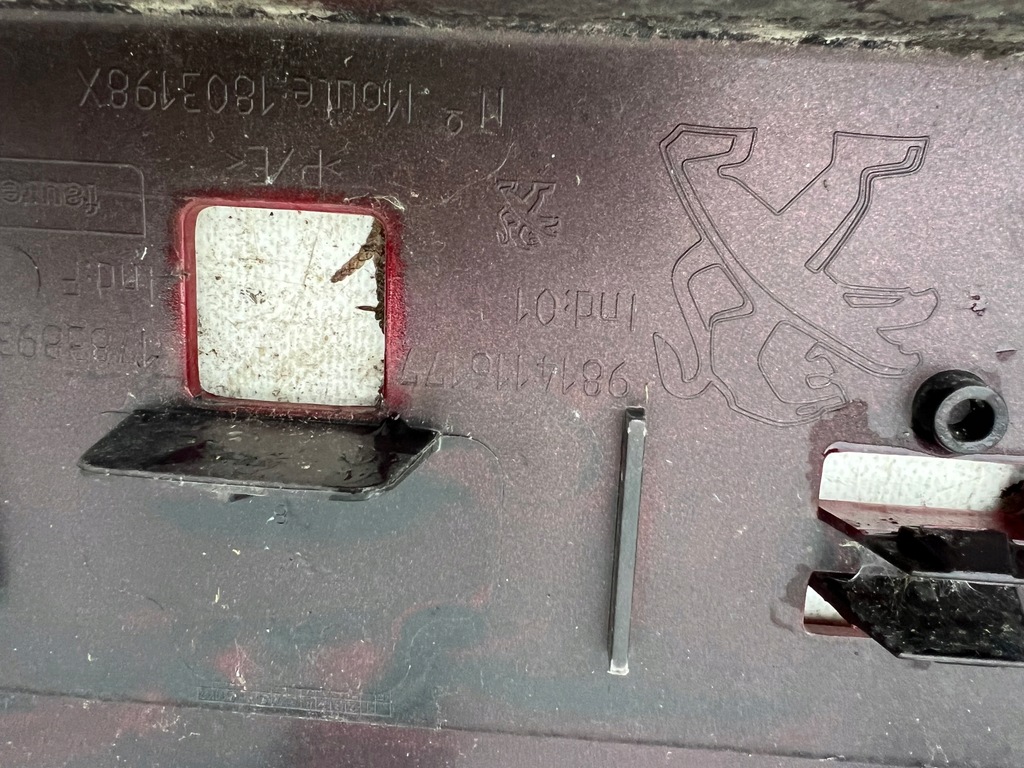 фото №14, Бампер peugeot 2008 lift 2016 pdc перед передний