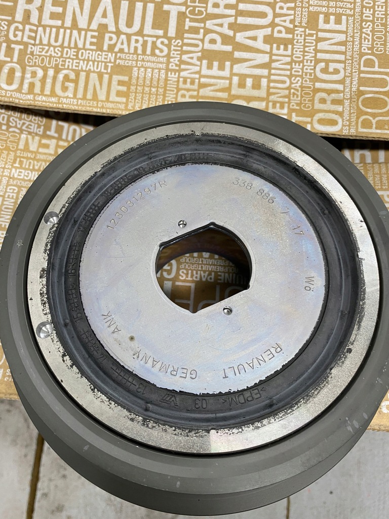 фото №5, Шків колінчастого вала renault 123031297r