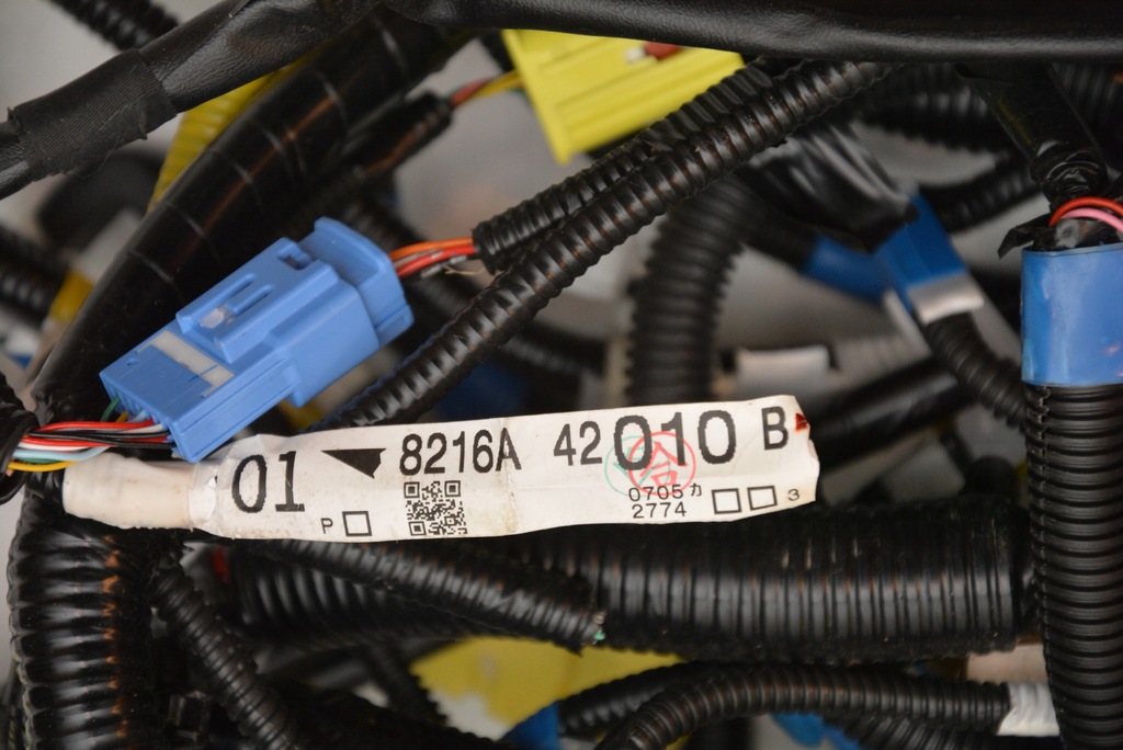 фото №9, Электропроводка приборная панель пол rav4 iv lift гибрид 15-2018r