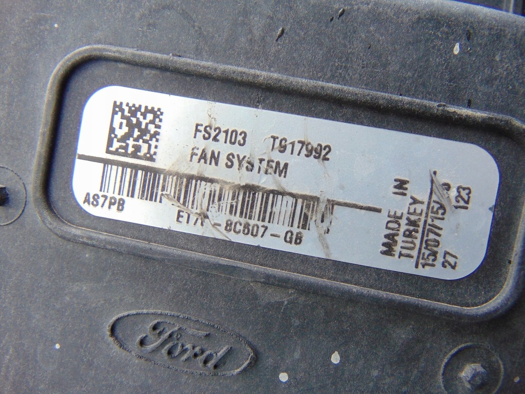 фото №14, Комплект радіатор ford transit courier 1.6 tdci