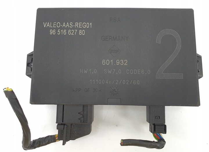 фото №1, Модуль блок керування pdc citroen c2 9651662780