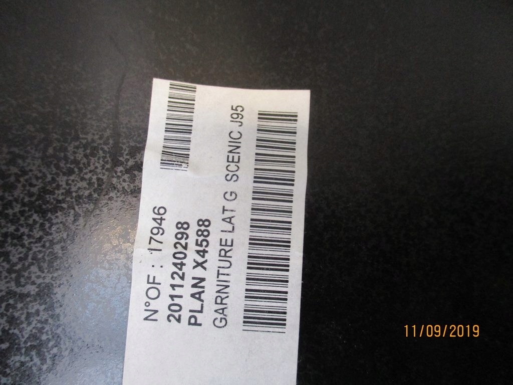 фото №5, Пластик защита левый задняя renault scenic