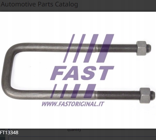 фото №2, Скоба рессора iveco eurocargo m14x70x210