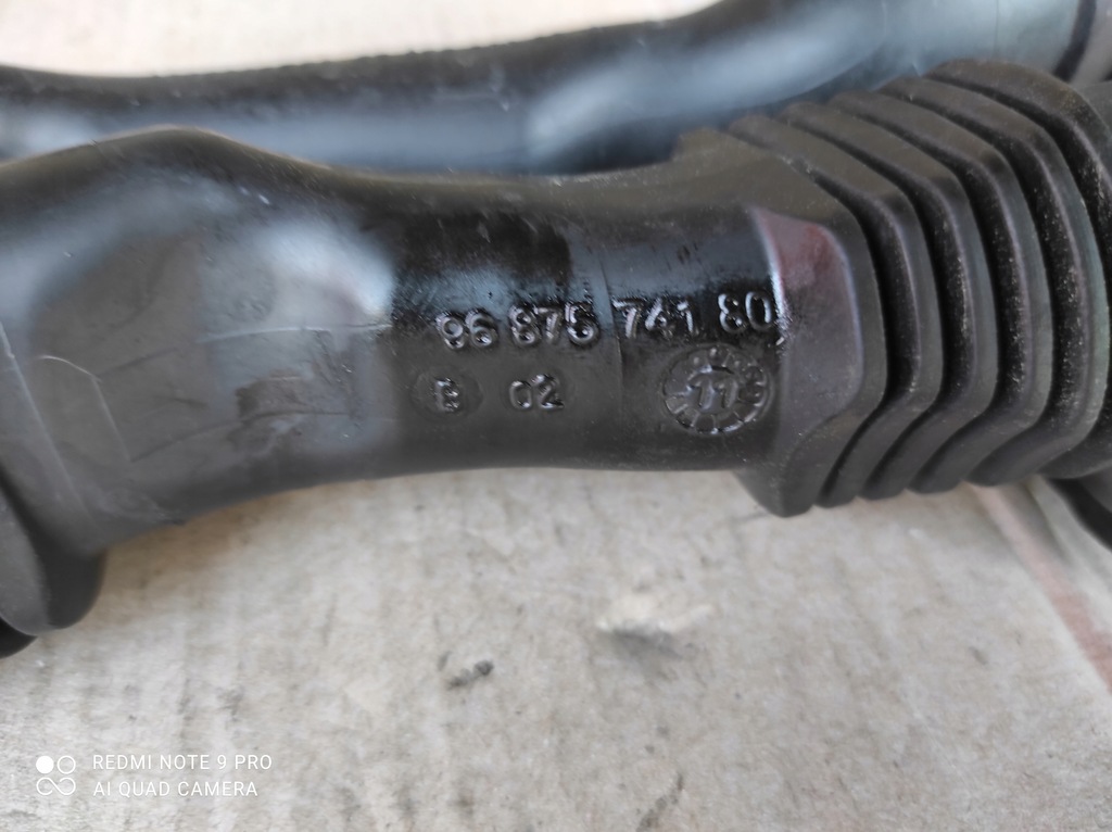 фото №4, Citroen ds4 труба шланг повітря 1.6 thp 200 km