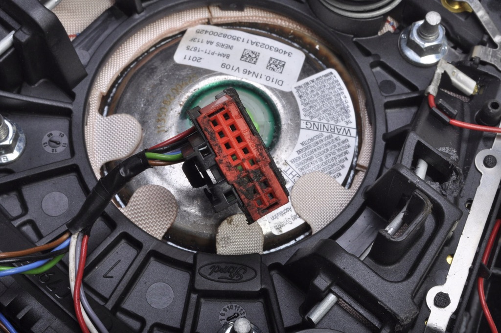 фото №8, Ford focus mk3 подушка повітряна водія подушка безпеки