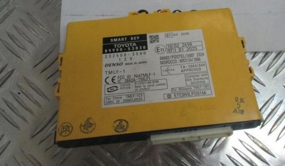 фото №1, Бортовой компьютер модуль smart key 89990-53030 lexus is 250