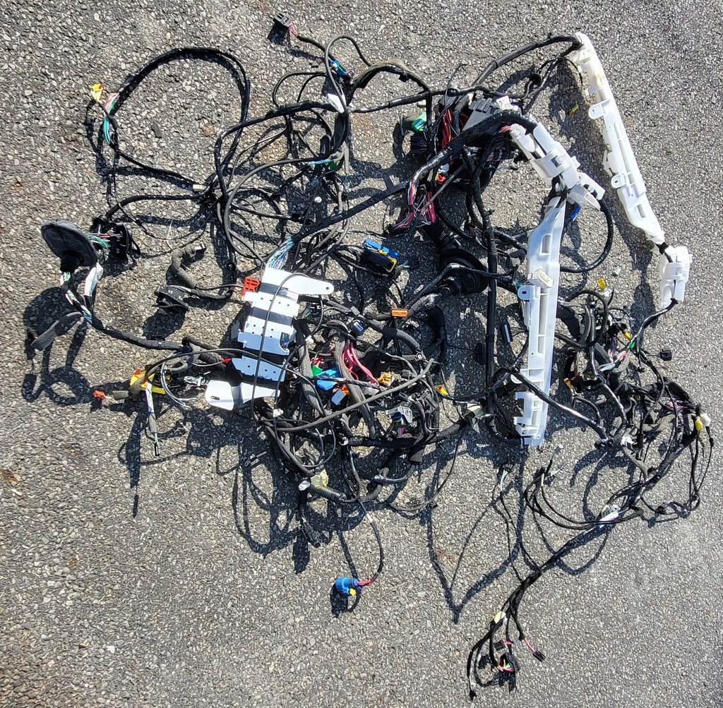 фото №1, Електропроводка салону джгут електрична renault laguna iii 3 kombi dci оригінальний номер eu