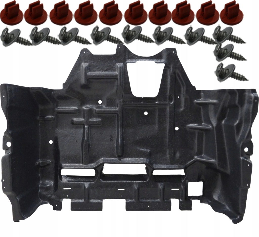 фото №1, Защита нижняя двигателя клипсы ford transit custom