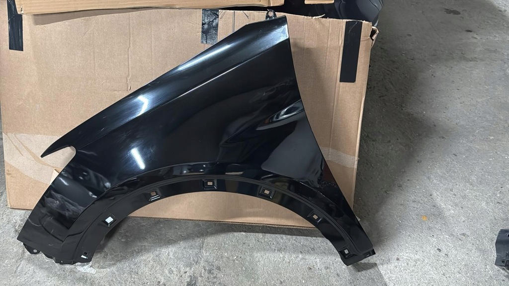 фото №1, Hyundai santa fe 2012- крила лівий передній перед