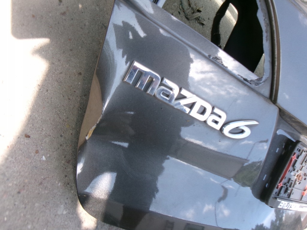 фото №2, Mazda 6 ii gh кришка багажника задня багажника kombi
