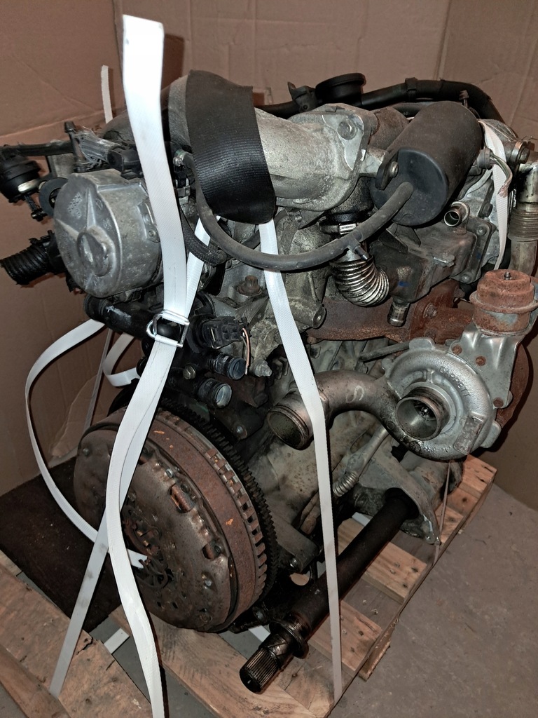 фото №9, Двигун 1.9dci f9q812 kompletny megane ii scenic ii pewniak do монтажу film