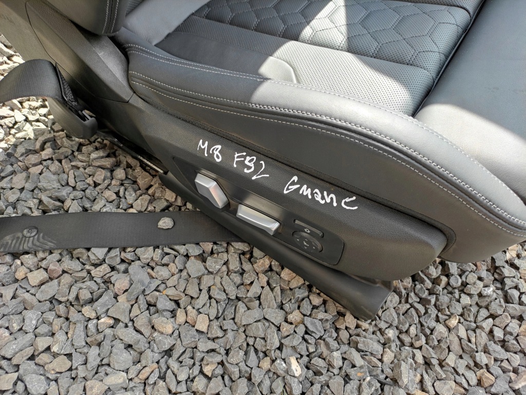 фото №15, Сиденья заднее сиденье обшивки bmw m8 f93 g16 coupe вентилируемые подогрев надувной lędź