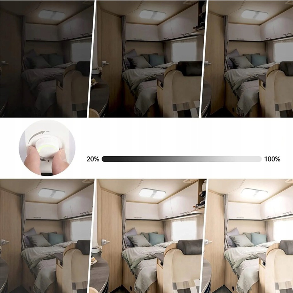 фото №3, Лампа led do салону автомобіля лампа стельова 120 led 12v 10w