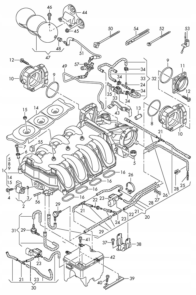 фото №10, 079133181d адаптер дросель audi rs4 b8 8k
