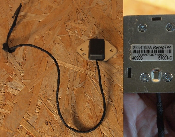 фото №1, Антенна gps chrysler voyager v 2008 - 2016 rok