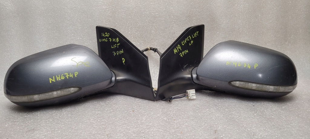 фото №10, Дзеркало ліва lub праве civic vii hb lift вибір кольорів nh764p r81