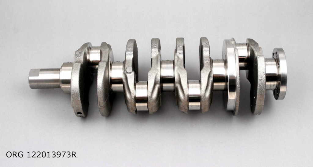 Wał колінчастий 2.3 dci m9t biturbo master iii/iv movano b nv400 122013973r оригінальний номер Доставка