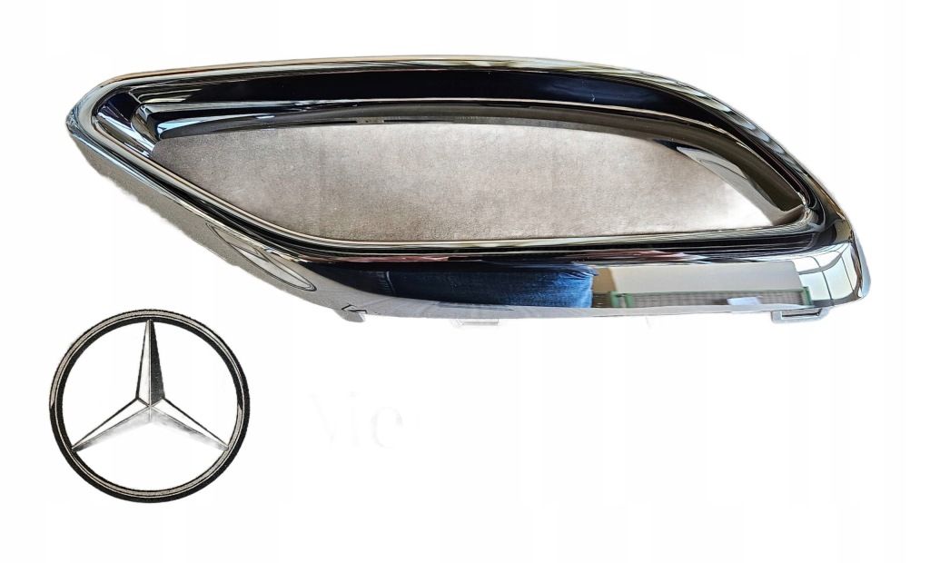 Купить Хром рамка правая выхлоп бампера задний  mercedes cla 118