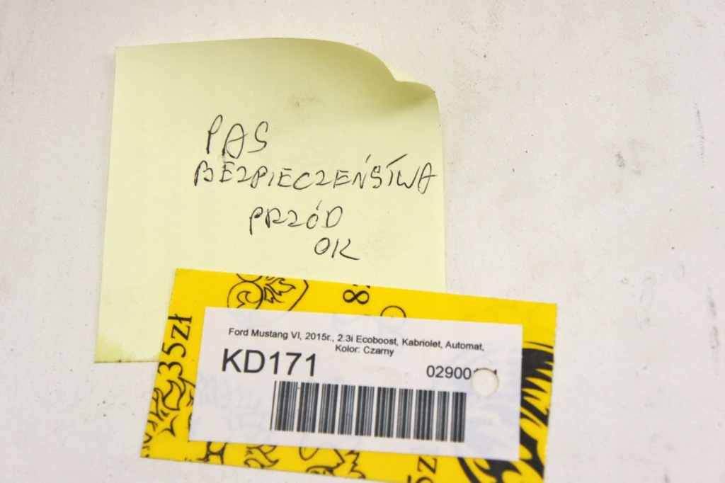 Kd171 ford mustang vi ремень натяжитель правый  перед с Разборки